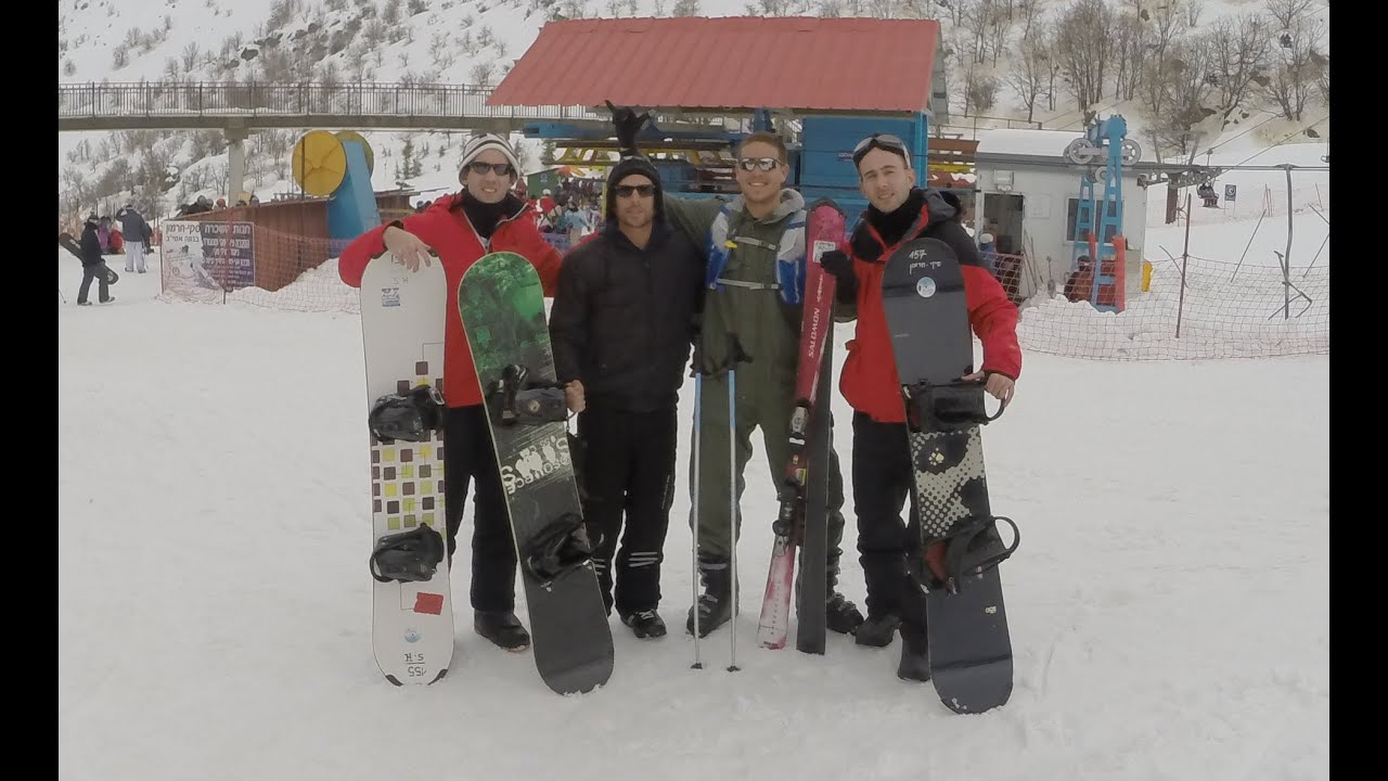 Mt. Hermon Skiing Feb 2015 (take 1) YouTube
