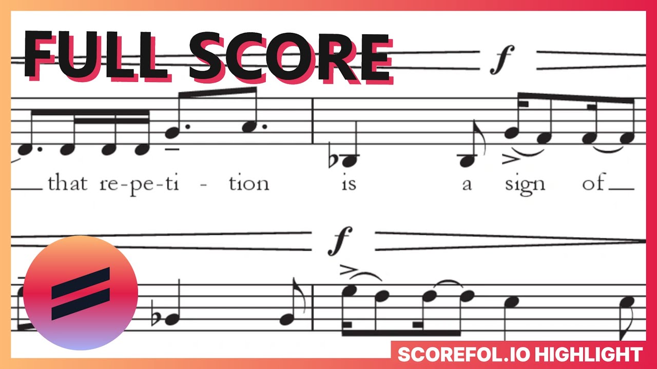 Nathaniel Parks — but sometimes I worry [w/ score]