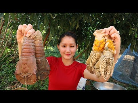 Thumbnail for Yummy Lobster Stir Fry With Tamarind Sauce - Lobster Stir Fry - Cooking With Sros