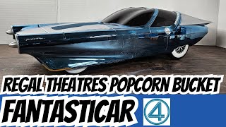 Regal Theatres Fantastic Four Fantasticar Popcorn Bucket Review + Marvel Legends Scale Test!
