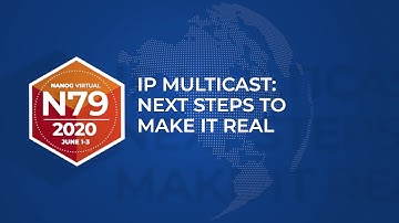 IP Multicast: Next steps to make it real