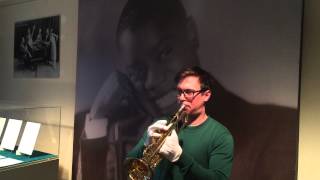 Bjorn Ingelstam Plays &quot;Dear Old Southland&quot; on Louis Armstrong&#39;s Trumpet!