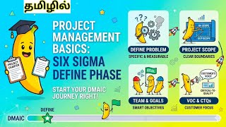 Project management basics of six sigma Define phase in Tamil