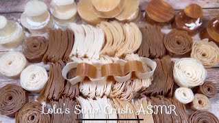ASMR soap crushing, 🐕Russian laundry soaps! Lots of Starch boxes at the end!  Crispy chips 🐻 roses