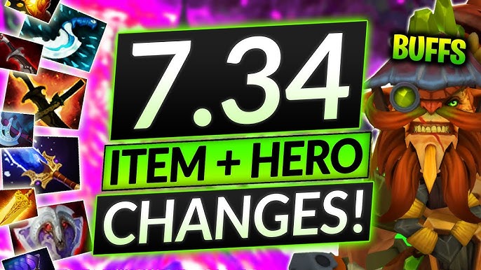 Dota 2 Patch 7.34 Brings Hero, Item, Captain Mode Changes - Esports  Illustrated