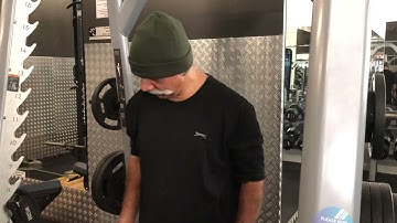 Standing Smith Machine Drag Curls