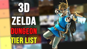 3D Zelda Dungeon Tier List | Ranking Every 3D Zelda Dungeon