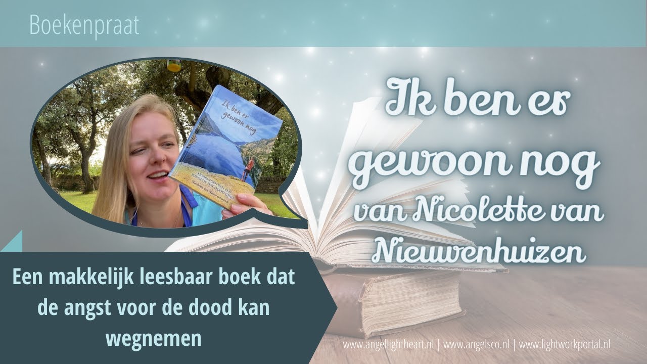 Boekenpraat #2: Ik ben er gewoon nog - YouTube