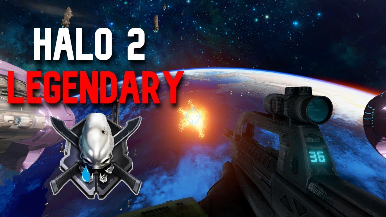 Trying to Beat HALO 2 LEGENDARY for the First Time - YouTube