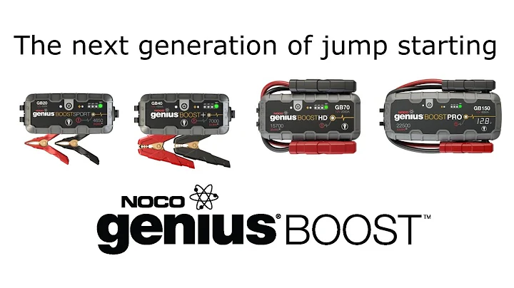 The Ultimate Battery Jump Starters, Genius Boost by NOCO