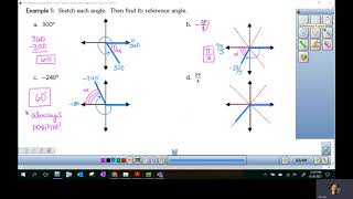 PreCal Unit 1 part 6 - Trig on the Unit Circle Notes