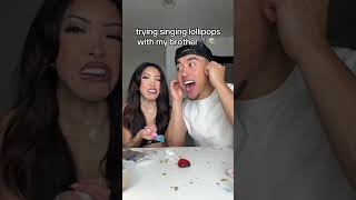 TRYING TIKTOK VIRAL SINGING LOLLIPOPS 🍭 @Davdngo
