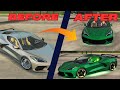 Turning a Normal Car Into a Green Monster! (Extreme Car Driving Simulator game )
