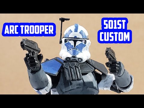 501st ARC Trooper [ Black Series Custom Figure ]
