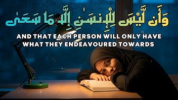 🌸وَآتَاكُم مِّن كُلِّ مَا سَأَلْتُمُوهُ ❤️ تلاوة القرآن مع مطرٍ يحمل البركة🌧Quran and Rain Sounds