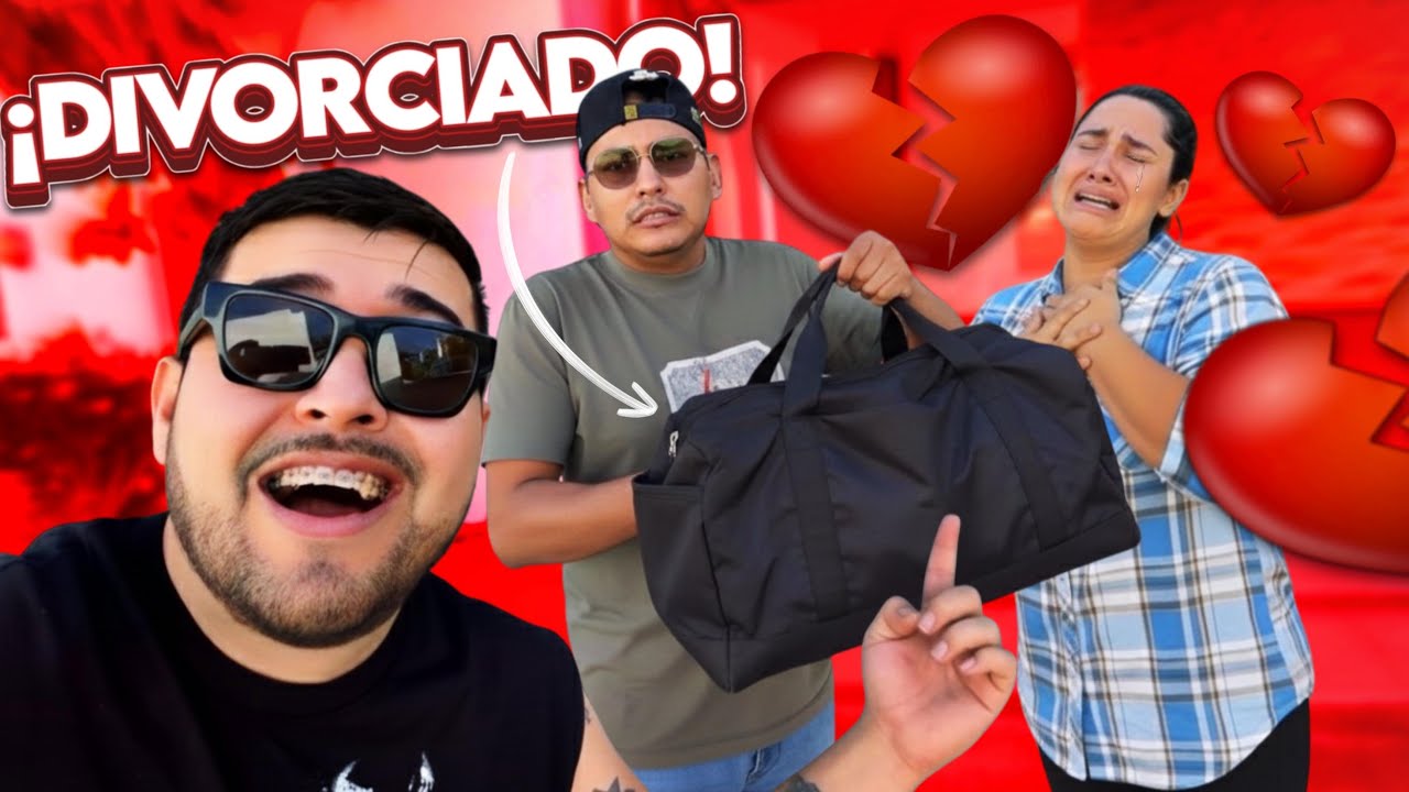 EL MANY LLEGA CON UN CHUPETE A SU CASA Y SE DIVORCIA 