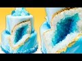 How to Make a Geode Cake (Geode Wedding Cake) with Rock Candy