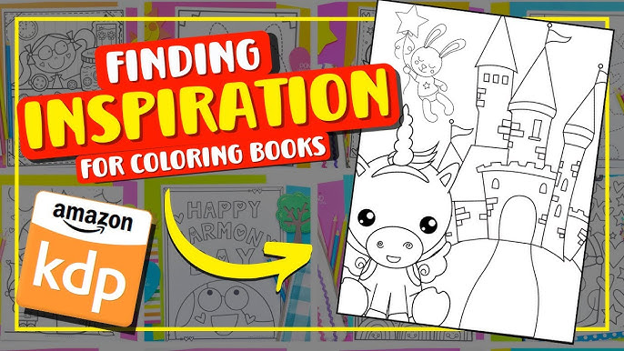 Do kids coloring book cover, children book interior design for kdp by  Shahin8685