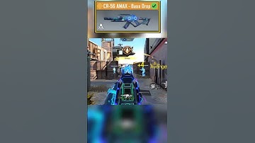 NEW "2 SHOT"  CR-56 AMAX  Gunsmith! its TAKING OVER COD Mobile in Season 1 #codm #cr56amax