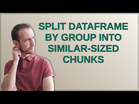 split dataframe by
