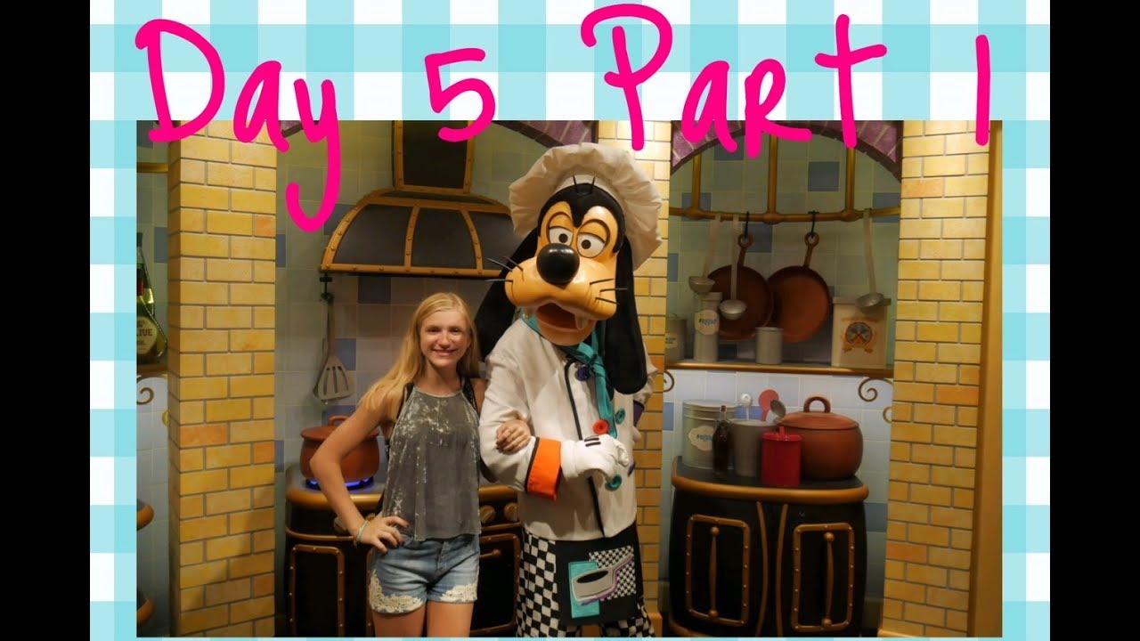 Fathers Day At Goofys Kitchen Disneyland Vlogs Day 5 Part 1 Youtube 