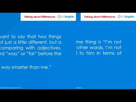 925 English Lesson