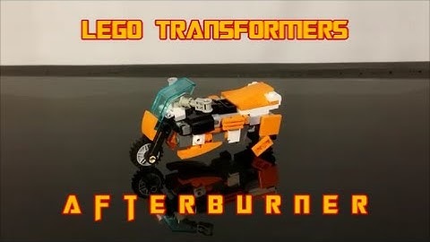 Lego Transformers Combiner Wars Computron Afterburner G1 Mini By BX Brix