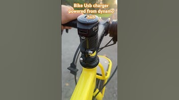 English bike 2013 with usb charger powered from son dynamo hub