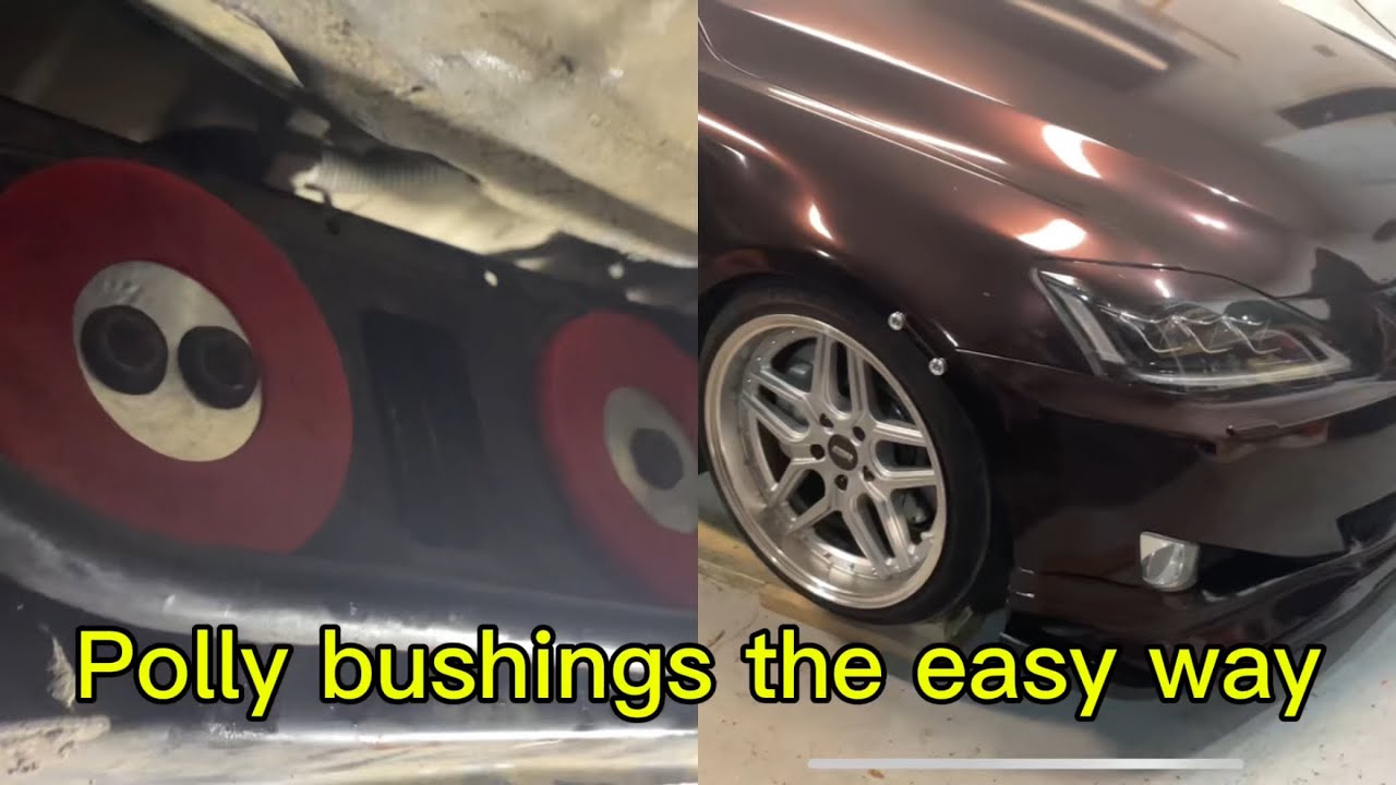 Is250/350 diff removal and install for poly bushings or lsd swap 2006-13