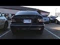 Mercedes C350 Straight Pipe Cold Start Quad Exhaust