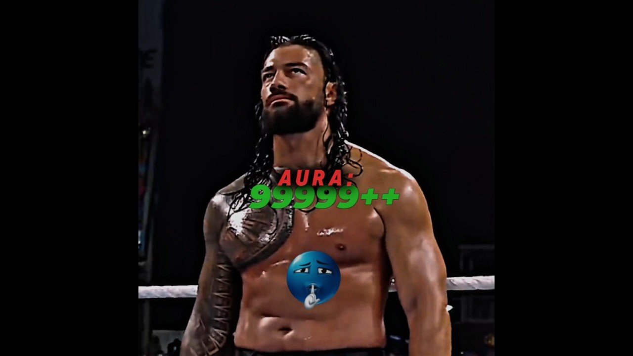AURA of Roman Reigns is Unmatchable 🗿. 