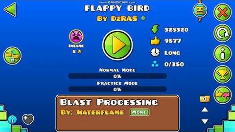 [Geometry Dash] Flappy Bird (Insane ☆8) by DzRAS