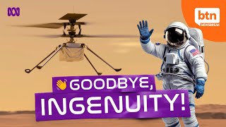NASA's Ingenuity Helicopter Sends Final Message From Mars To Earth