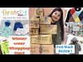 First cry Winter shopping haul