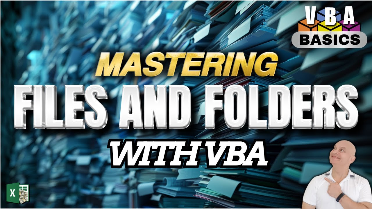 Como manipular arquivos e pastas com Excel VBA para iniciantes