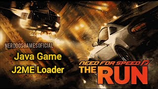 Need For Speed The Run 4.8.32 Java Game J2me Loader Emulator Android Gameplay