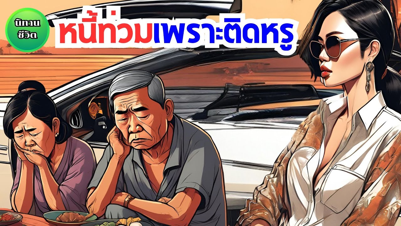 นิทาน หนี้ท่วมเพราะติดหรู สาวสวยใช้เงินเกินตัว เพราะคิดว่าพ่อแม่ช่วยเหลือตลอด สุดท้ายแทบไปไม่รอด