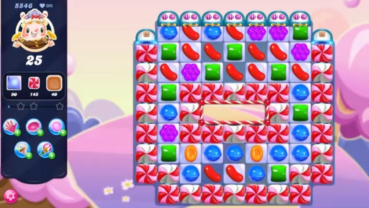 Candy Crush Saga LEVEL 5546 NO BOOSTERS (new version)
