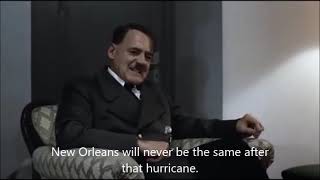 Hitler rants about Hurricane Ida