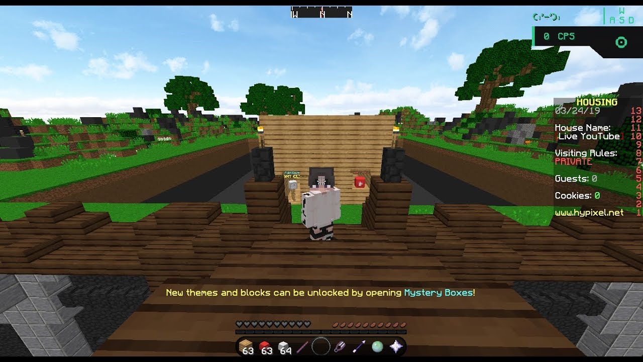 Minecraft Hypixel Housing W/ Viewers (Road To 50 Subs) - YouTube
