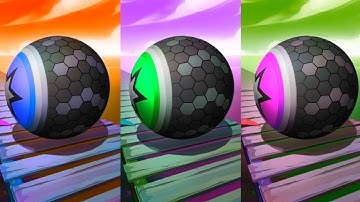 Rollance Balls : 3x Speed Run Mobile Gameplay Walkthrough iOS, Android Ball Colour Run (Part 147)