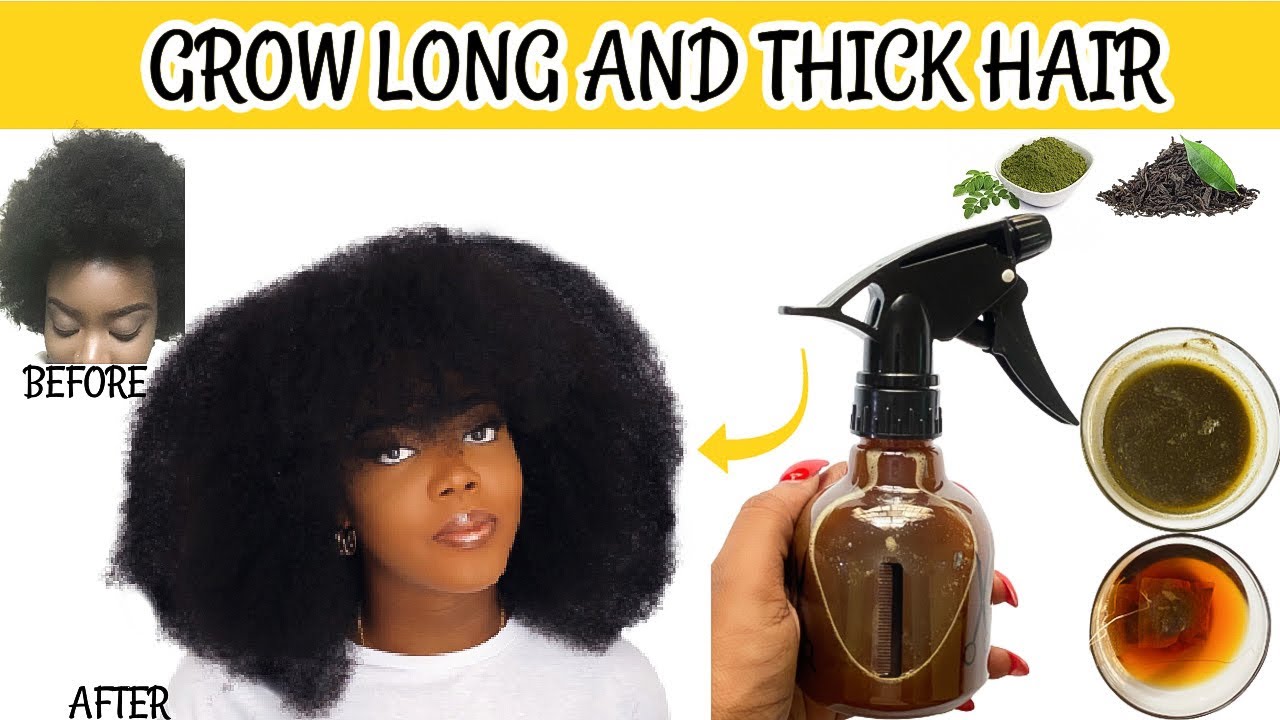 Do Not Wash It Out | Use This Overnight Hair Spray For Fast Hair Growth ...
