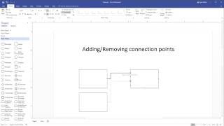 Add or Remove connection points in Visio 2016 screenshot 3