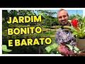 Como ter um JARDIM BARATO | 17 plantas de baixo custo