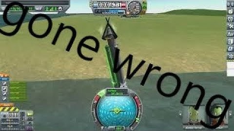 rocket launch gone wrong in ksp
