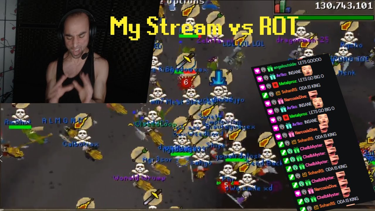 My Stream Vs ROT - YouTube