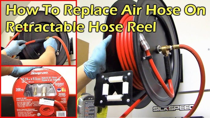 Northern Tools Air Hose Reel - HOW TO INSTALL & REVIEW 