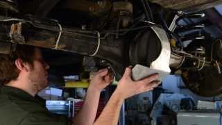 Land Rover Rear Differential Guard Install