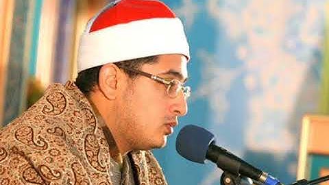 الشيخ محمود محمد انور الشحات في سورة القيامه بواسطة احمد الهلالي