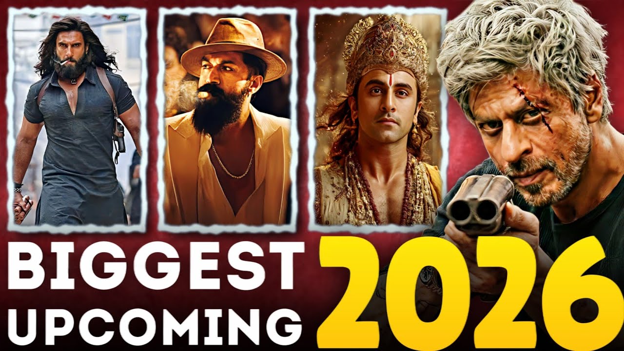 Biggest Upcoming Indian Movies 2026! ( Bollywood + South ) - YouTube